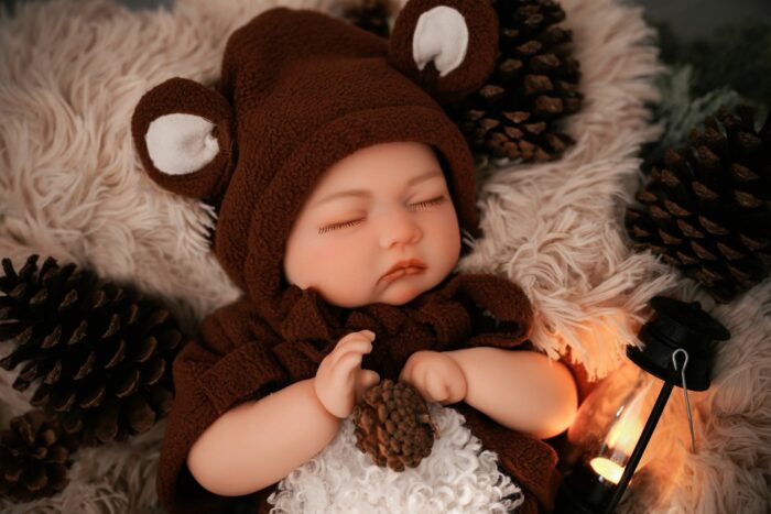 Murray Full Silicone Baby Reborn Doll - Image 9
