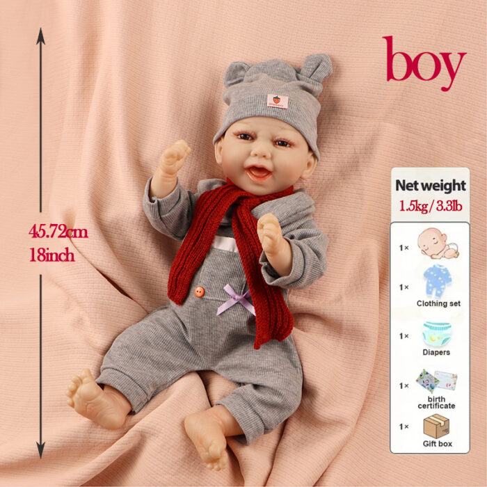 Bagot Miniature Cuddle Fake Reborn Dolls - Image 3