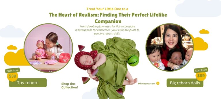 High-quality lifelike reborn dolls for collectors and children’s play, showcasing craftsmanship and.