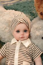 Realistická silikonová reborn panenka Bonnie pro sběratele.