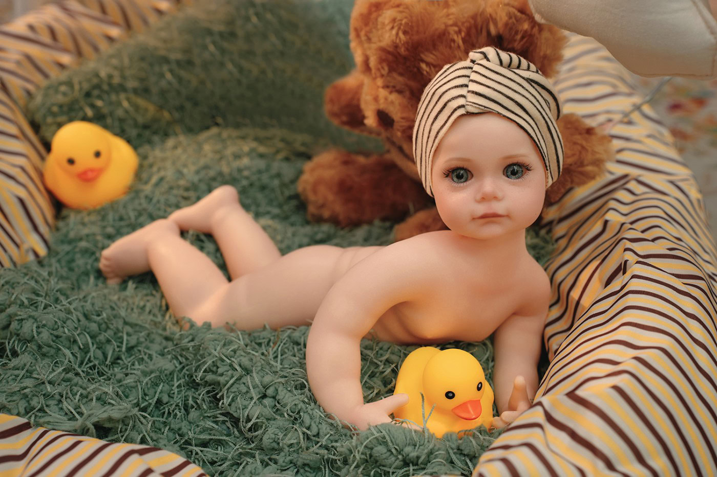 Silikonová panenka Kay Reborn, 40 cm, velikost 4 Panenka Kay Preemie Reborn17