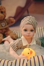 Realistická silikonová panenka Reborn Baby pro sběratele.