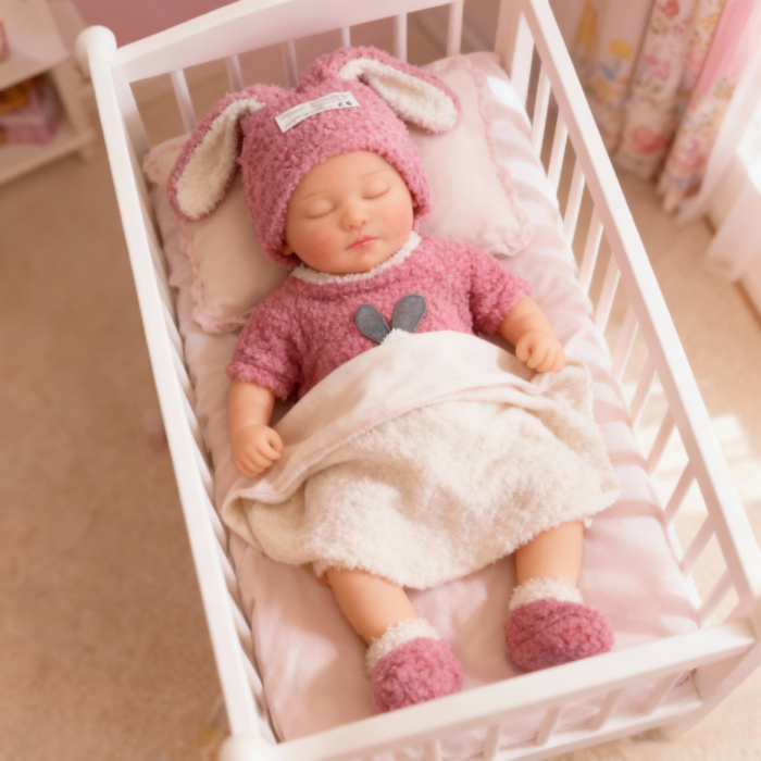 Reborn doll inspired by Shrek with realistic silicone features. Perfect for collectors and children.