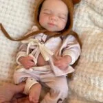 Reborn doll, 13 inch companion gift doll, realistic baby doll for collectors and children. Perfect f.
