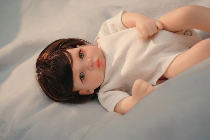 High-quality Mary silicone reborn doll with lifelike features and realistic details.