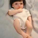 High-quality Mary silicone reborn doll with lifelike features and soft skin.