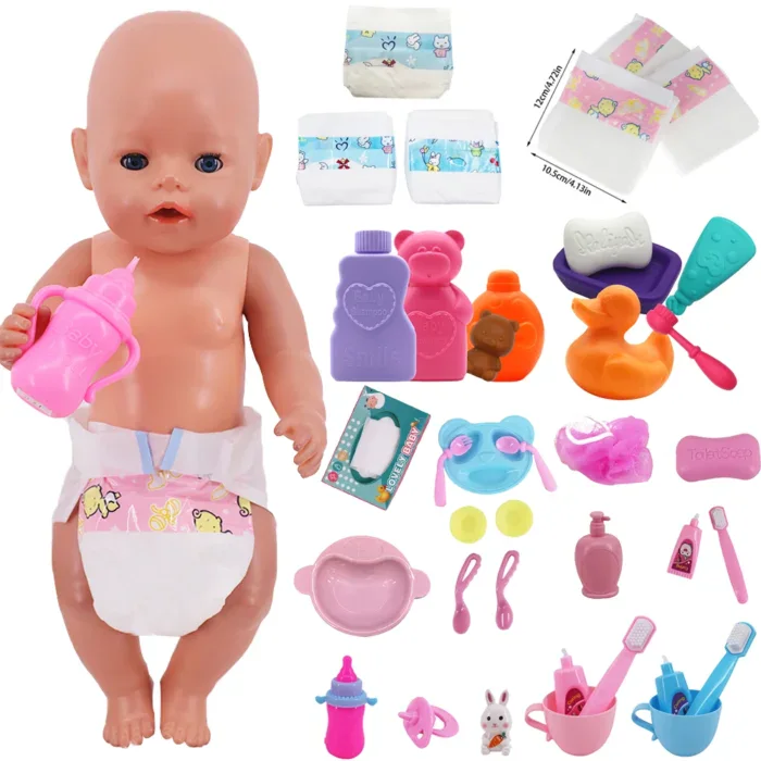 Sada pro reborn panenku s příslušenstvím pro tvorbu a úpravu realistických panenek. Ideální pro začátečníky.