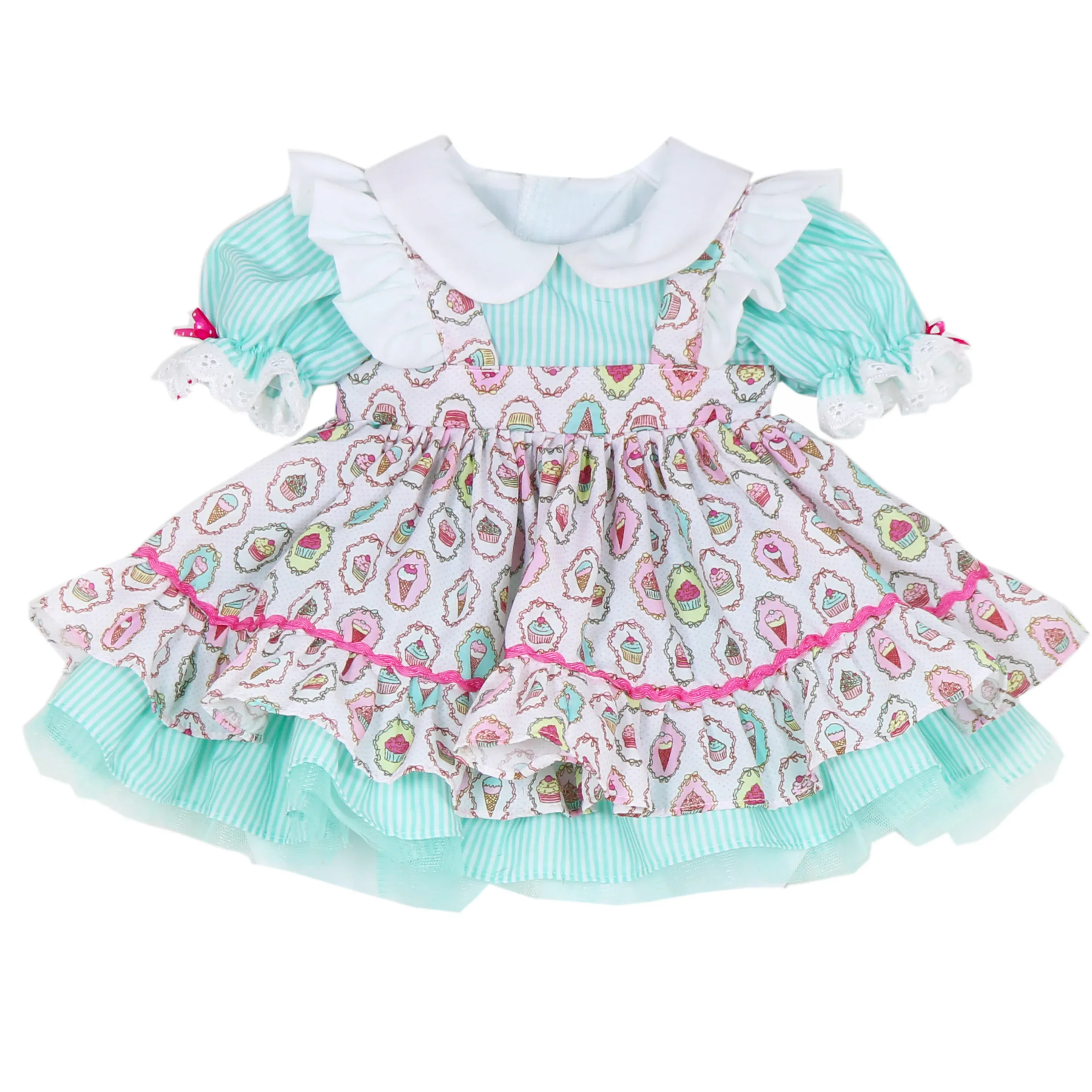 Ručně vyráběné oblečení a sady šatů pro reborn panenky o velikosti 20-22 palců (86 ks) kf S267c5a5569df43c99eeeb243ed4f3022A