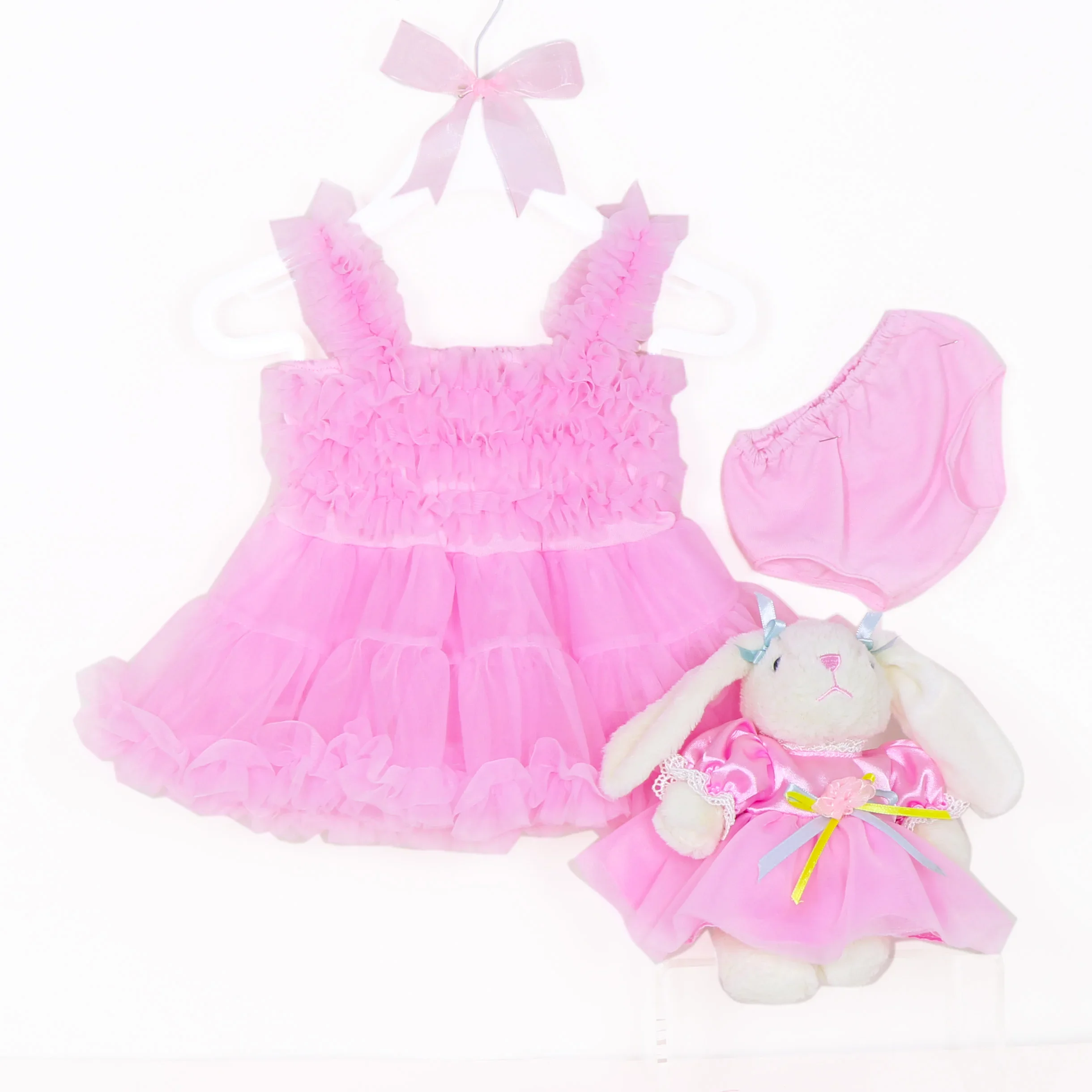 Ručně vyráběné oblečení a sady šatů pro reborn panenky o velikosti 20-22 palců (73 ks) kf S2e01ded1844b4877bf4c33f55020ae11c