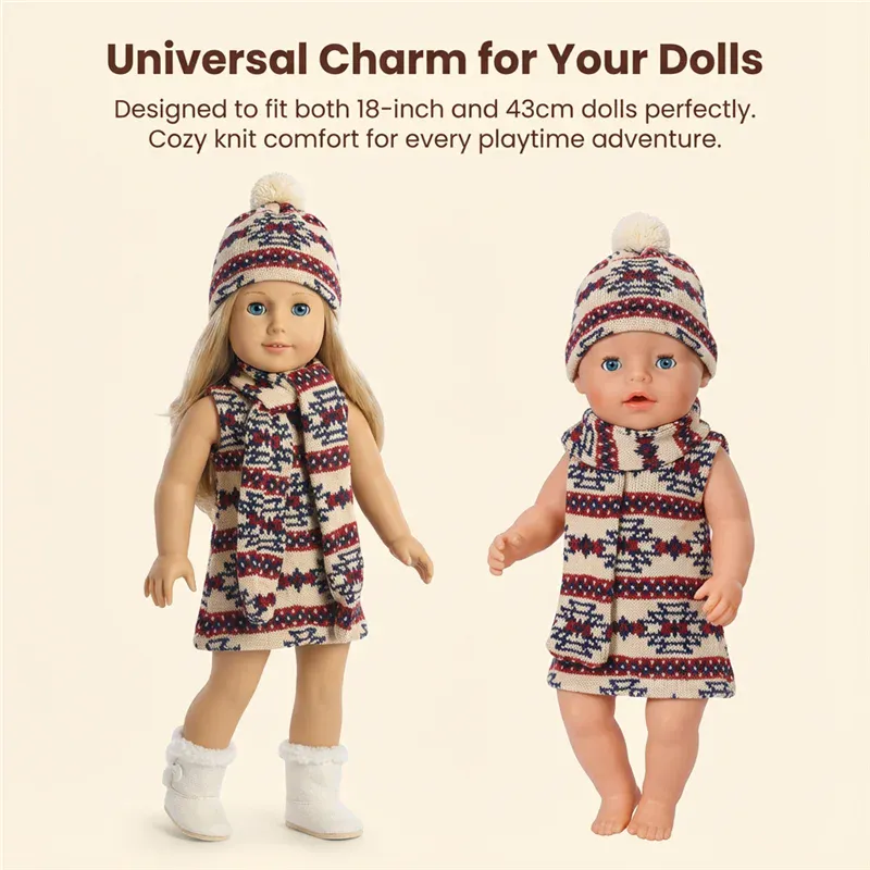 Ropa para muñecas reborn de 18 pulgadas para bebés y niñas 33 kf S4d9f66438f1f42e0b260f4684f54fb0bW