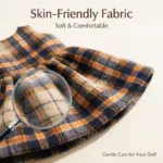 Sada oblečení pro panenku American Girl, vhodná pro reborny o velikosti 45 cm.