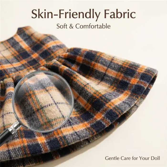 Sada oblečení pro panenku American Girl, vhodná pro reborny o velikosti 45 cm.