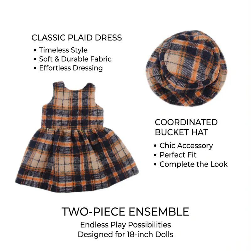 Oblečení pro panenky American Girl, sada 30 kusů, velikost 45 cm, velikost pro reborny kf Sb7de3410d1f5466194271c86cc3b11047