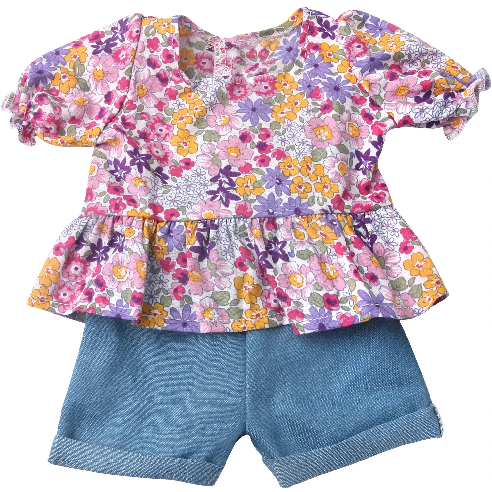 Oblečení pro 18palcové reborn panenky, oblečení pro panenky miminka, 7 kusů kf Sb94cdf6699bc46d3a5df6fd0f3b9305eP