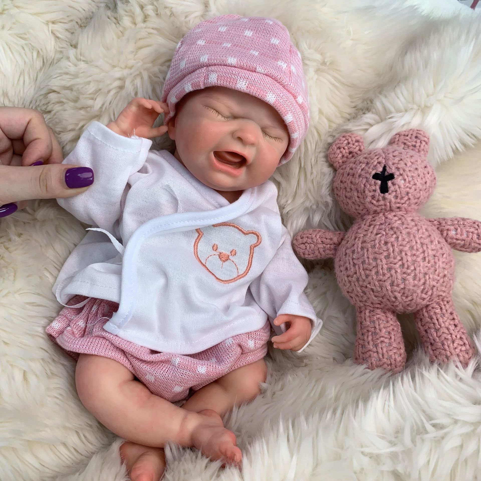 Poupée reborn en silicone de 33 cm (13 pouces) qui pleure, 7 O1CN01ON65FG1jfP7Pj2VhP 2220331144575 0 cib