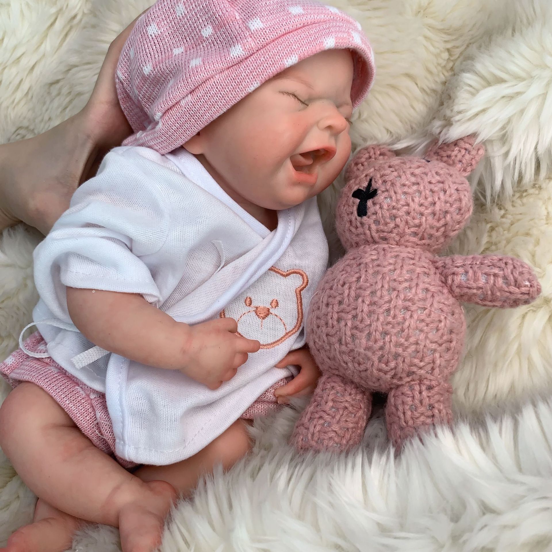 Poupée reborn en silicone de 33 cm (13 pouces) qui pleure, 8 O1CN01Vmhokj1jfP7PuZuwV 2220331144575 0 cib