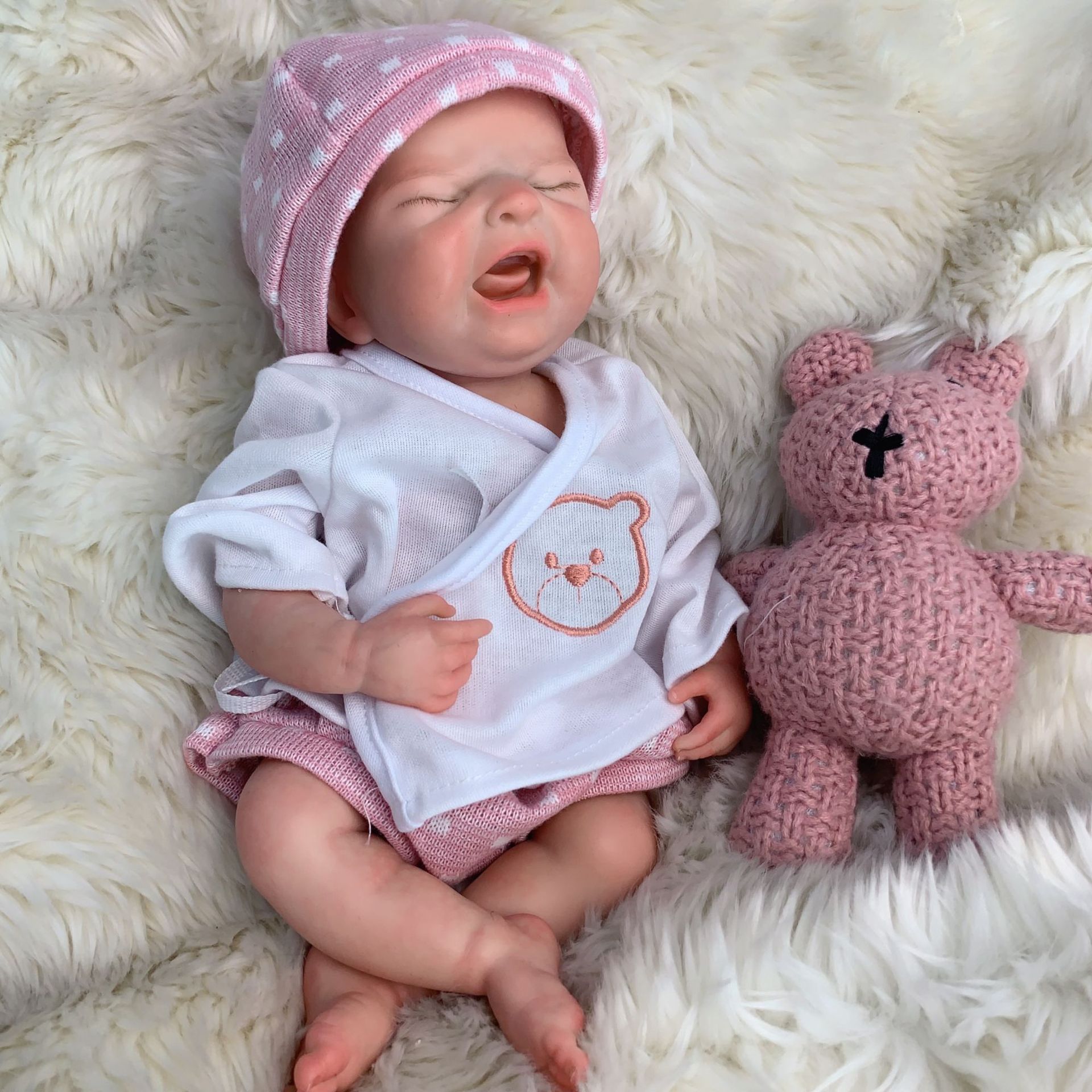 Poupée reborn en silicone de 33 cm (13 pouces) qui pleure, 9 O1CN01qKbtvK1jfP7PZjkwL 2220331144575 0 cib