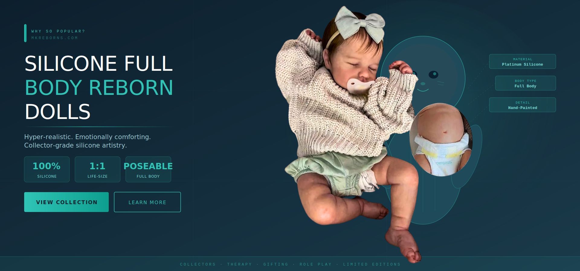 Why Silicone Full Body Reborn Dolls Are So Popular Today