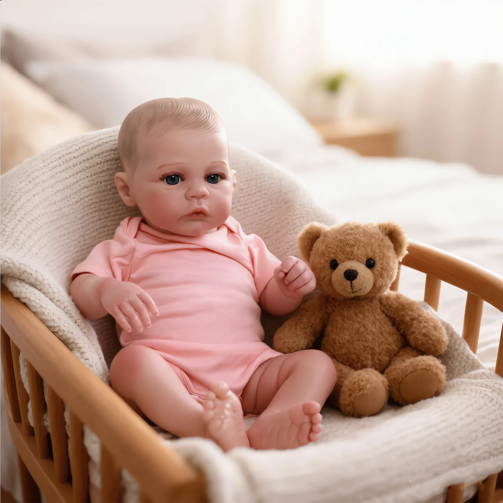 Willow Sassy Baby Girl 20 colių realistiška atgimimo lėlė 10 Willow Sassy Baby Girl 20 colių realistiška atgimimo lėlė 4