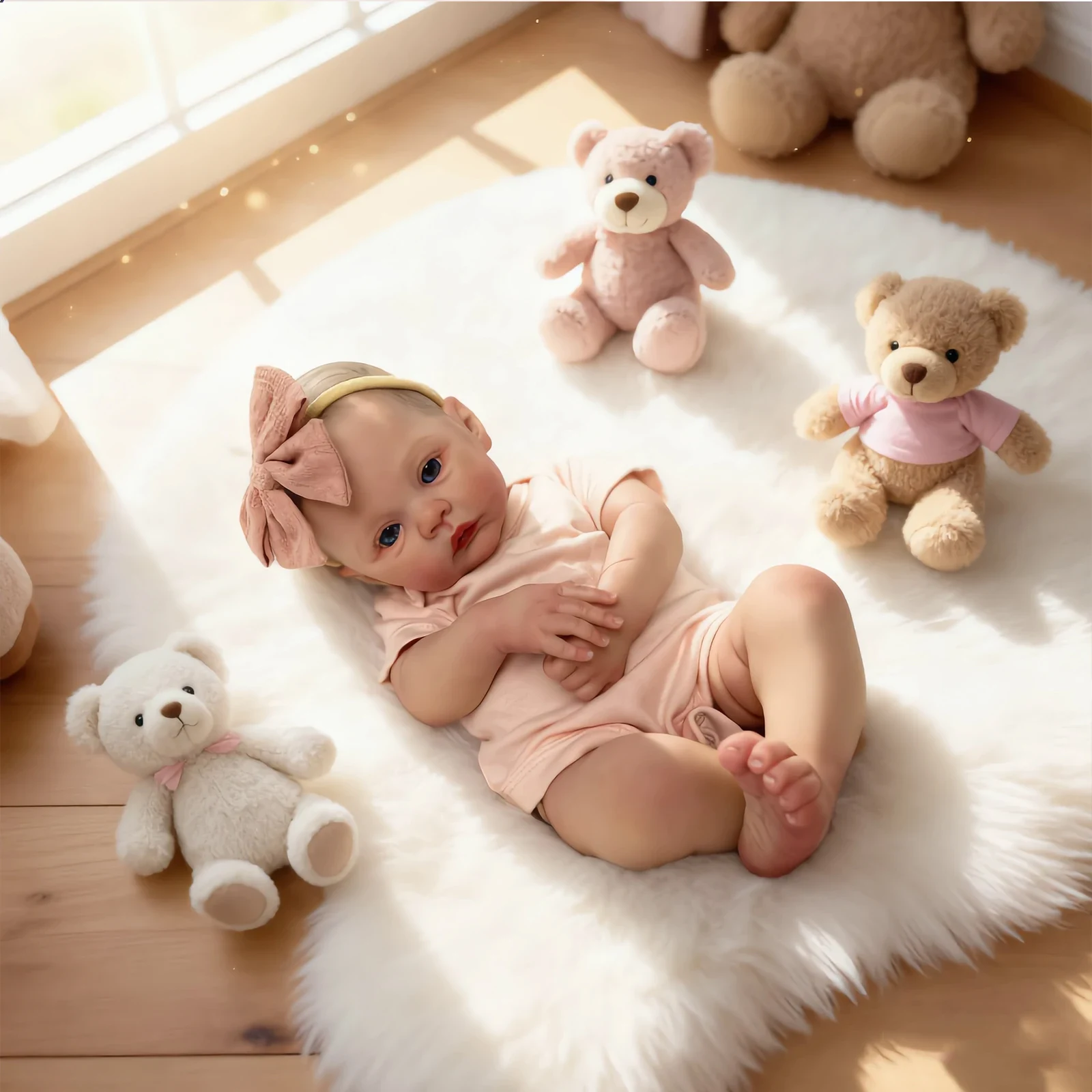 Willow Sassy Baby Girl 20 colių realistiška atgimimo lėlė 9 Willow Sassy Baby Girl 20 colių realistiška atgimimo lėlė 5