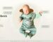 Close-up of a realistic reborn doll baby with detailed features and lifelike appearance.