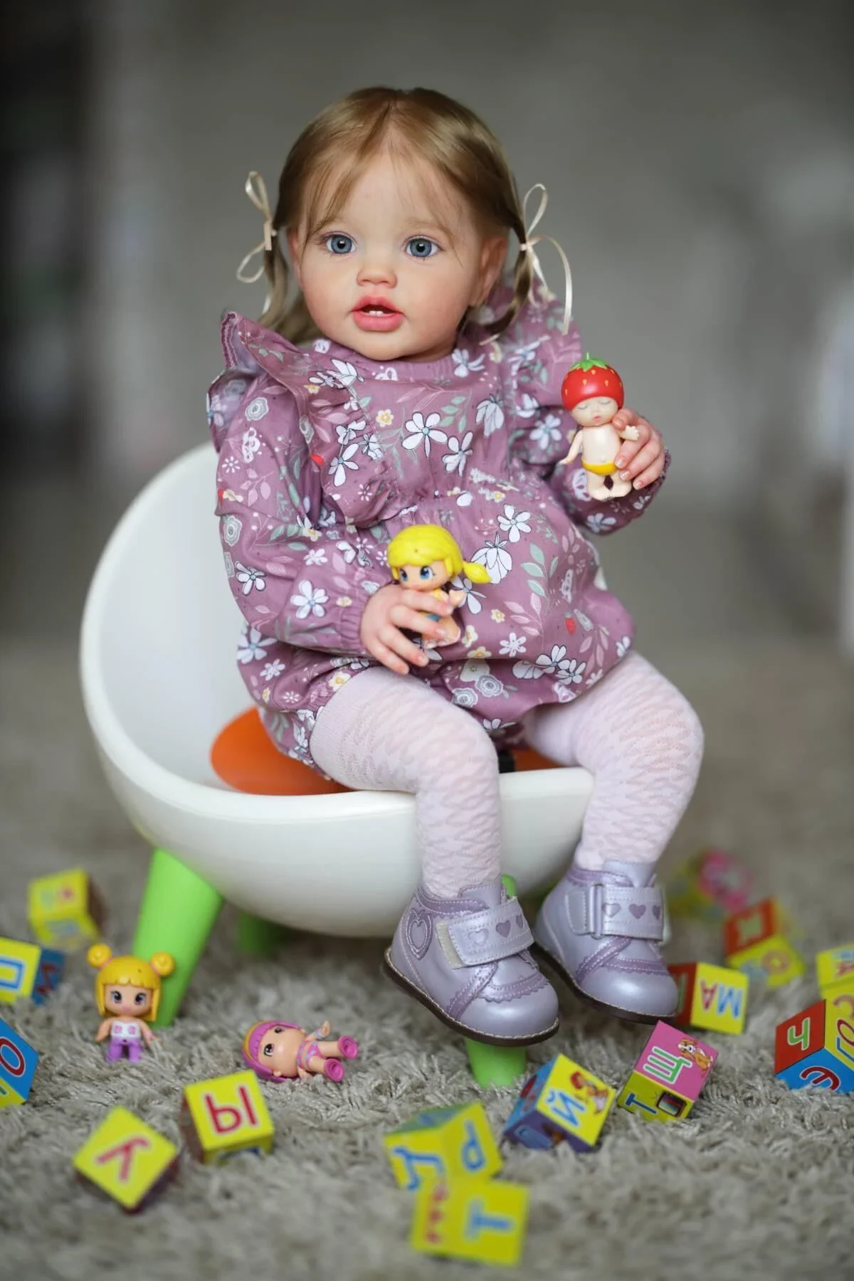 Marlowe Playful Toddler Girl 24 Inch Reborn Baby Doll 13 Marlowe Playful Toddler Girl 24 Inch Reborn Baby Doll 2 1
