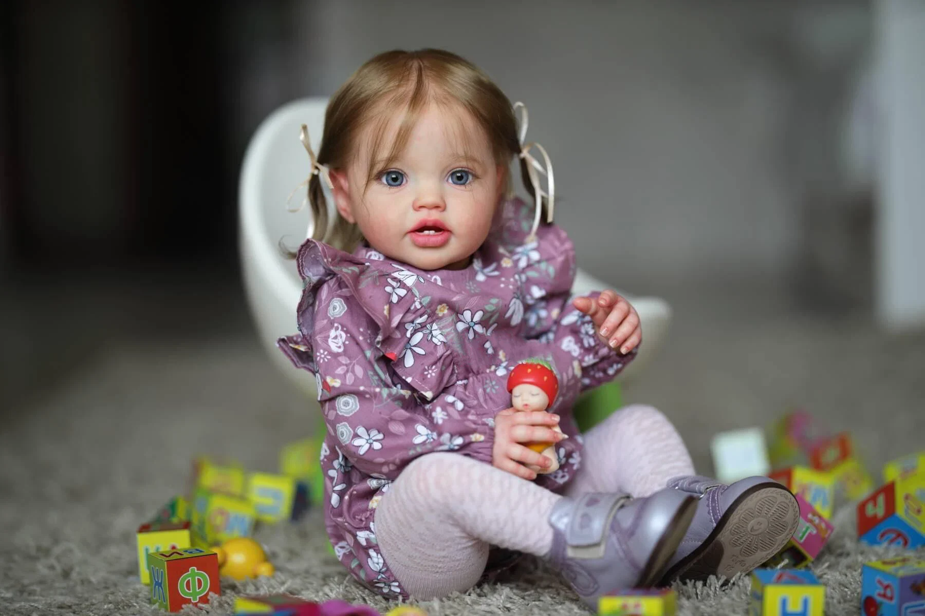 Marlowe Playful Toddler Girl 24 Inch Reborn Baby Doll 11 Marlowe Playful Toddler Girl 24 Inch Reborn Baby Doll 6