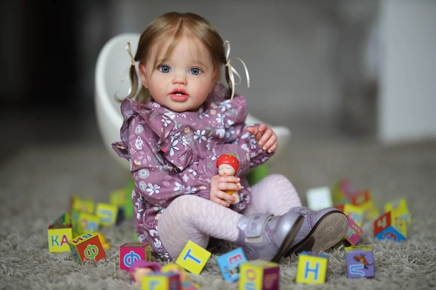 Marlowe Playful Toddler Girl 24 Inch Reborn Baby Doll 12 Marlowe Playful Toddler Girl 24 Inch Reborn Baby Doll 7