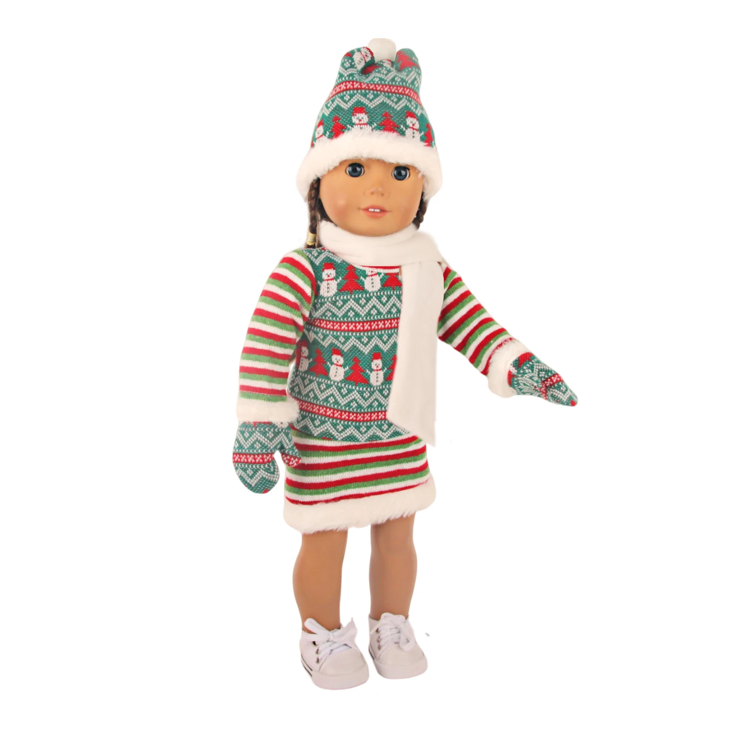 Christmas Doll Clothes Festive Outfits for 18 Inch Dolls 353 Christmas Doll Clothes Festive Outfits for 18 Inch Dolls 10 5