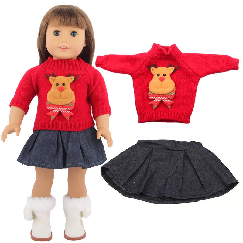 Christmas Doll Clothes Festive Outfits for 18 Inch Dolls 334 Christmas Doll Clothes Festive Outfits for 18 Inch Dolls 12 4