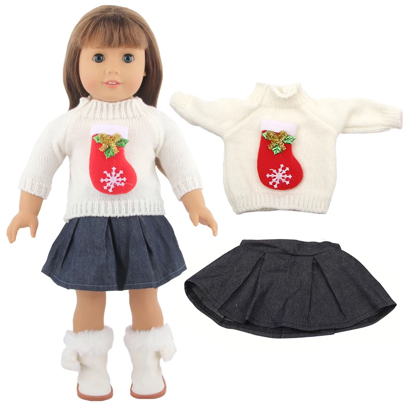 Christmas Doll Clothes Festive Outfits for 18 Inch Dolls 314 Christmas Doll Clothes Festive Outfits for 18 Inch Dolls 13 3