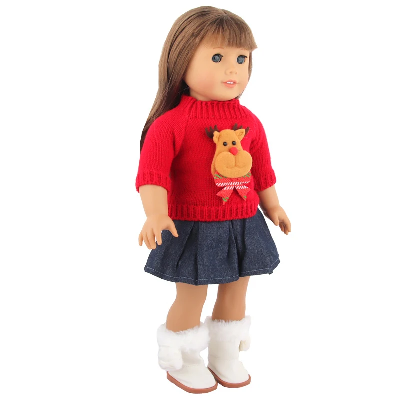 Christmas Doll Clothes Festive Outfits for 18 Inch Dolls 336 Christmas Doll Clothes Festive Outfits for 18 Inch Dolls 14 4
