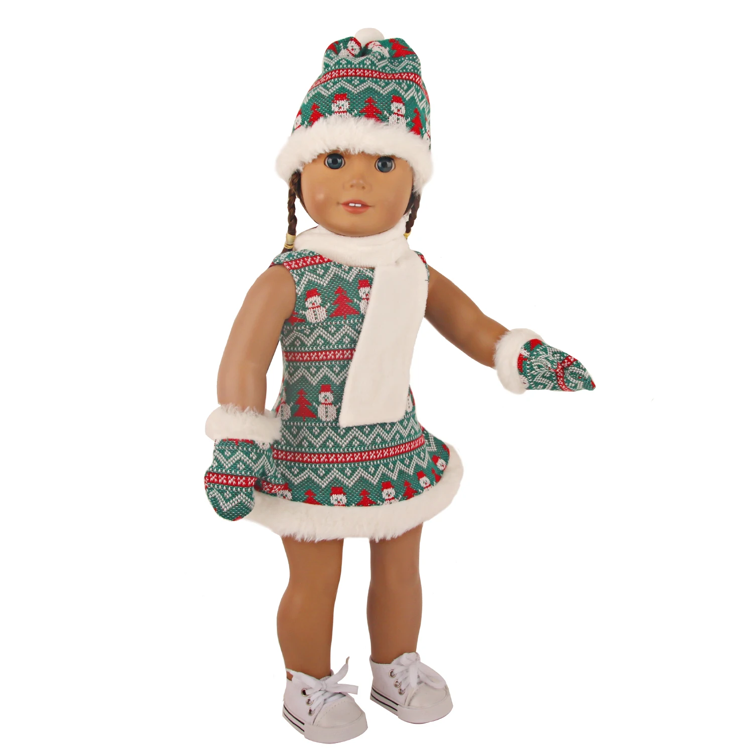 Christmas Doll Clothes Festive Outfits for 18 Inch Dolls 358 Christmas Doll Clothes Festive Outfits for 18 Inch Dolls 15 5