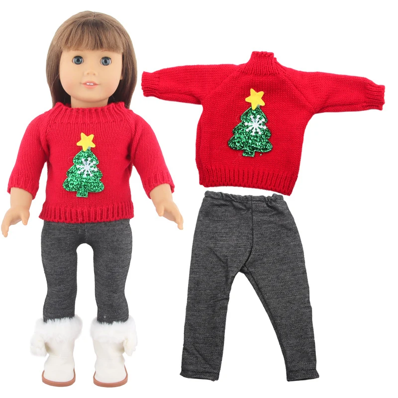 Christmas Doll Clothes Festive Outfits for 18 Inch Dolls 319 Christmas Doll Clothes Festive Outfits for 18 Inch Dolls 18 3
