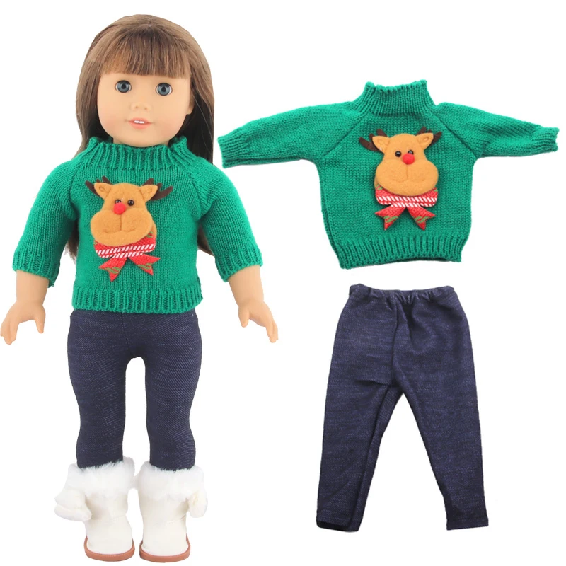 Christmas Doll Clothes Festive Outfits for 18 Inch Dolls 340 Christmas Doll Clothes Festive Outfits for 18 Inch Dolls 18 4