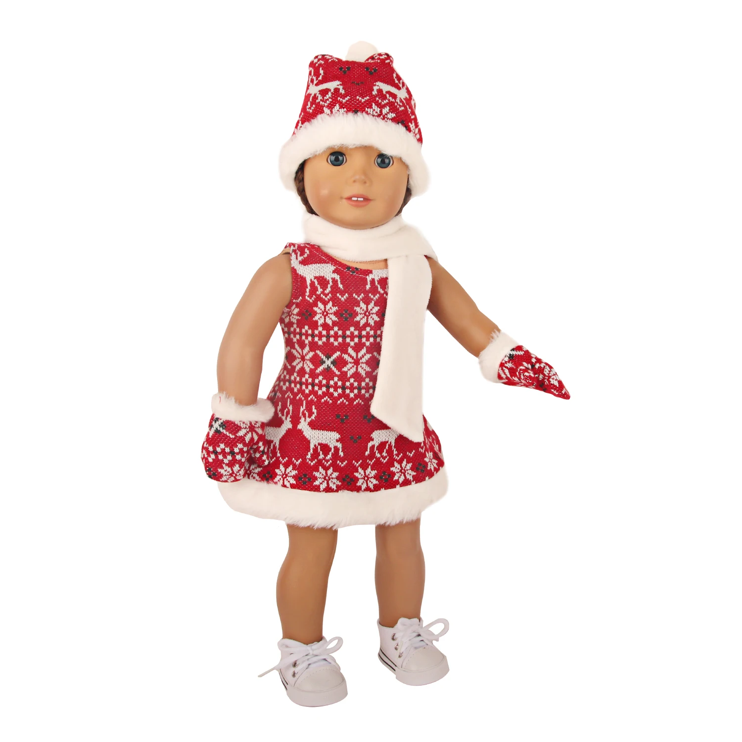 Christmas Doll Clothes Festive Outfits for 18 Inch Dolls 363 Christmas Doll Clothes Festive Outfits for 18 Inch Dolls 3 6