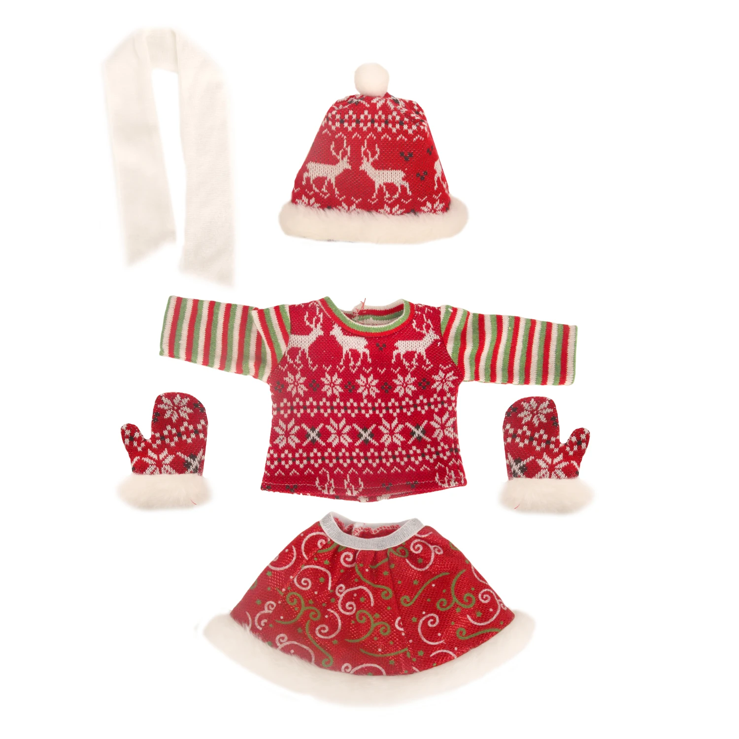 Christmas Doll Clothes Festive Outfits for 18 Inch Dolls 350 Christmas Doll Clothes Festive Outfits for 18 Inch Dolls 7 5
