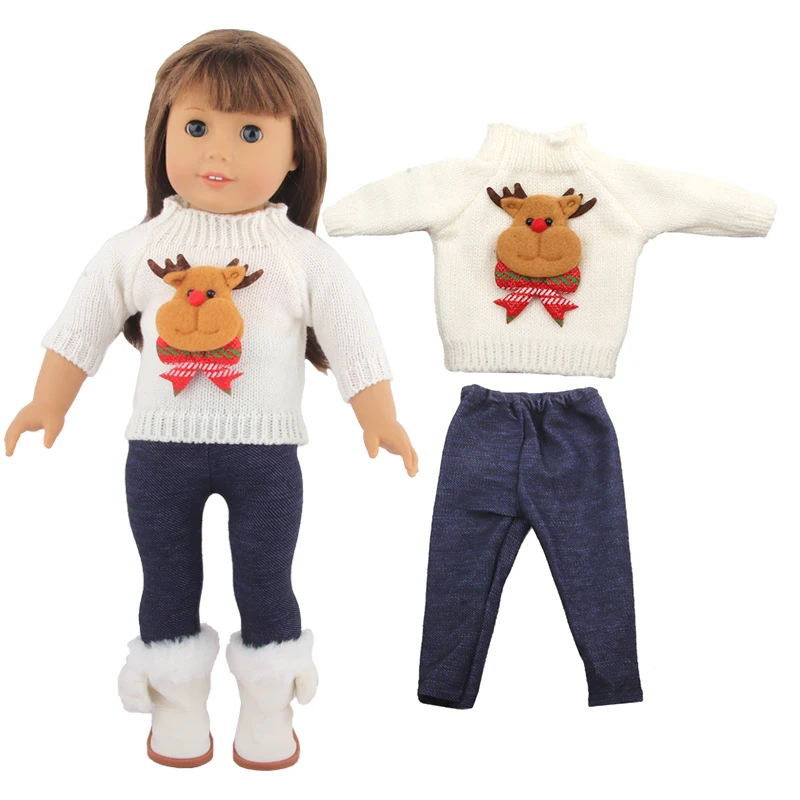 Christmas Doll Clothes Festive Outfits for 18 Inch Dolls 330 Christmas Doll Clothes Festive Outfits for 18 Inch Dolls 8 4