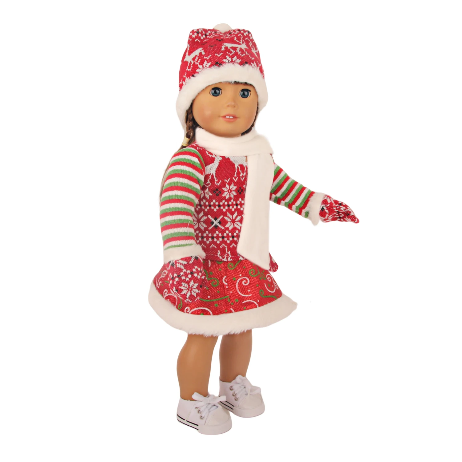 Christmas Doll Clothes Festive Outfits for 18 Inch Dolls 351 Christmas Doll Clothes Festive Outfits for 18 Inch Dolls 8 5