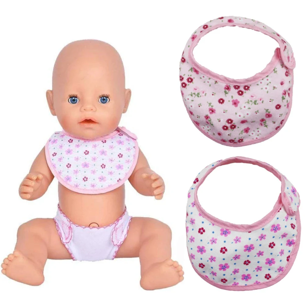 Cloth Doll Diapers Reusable Nappies for 14-18 Inch Dolls 20 Cloth Doll Diapers Reusable Nappies for 14 18 Inch Dolls 1
