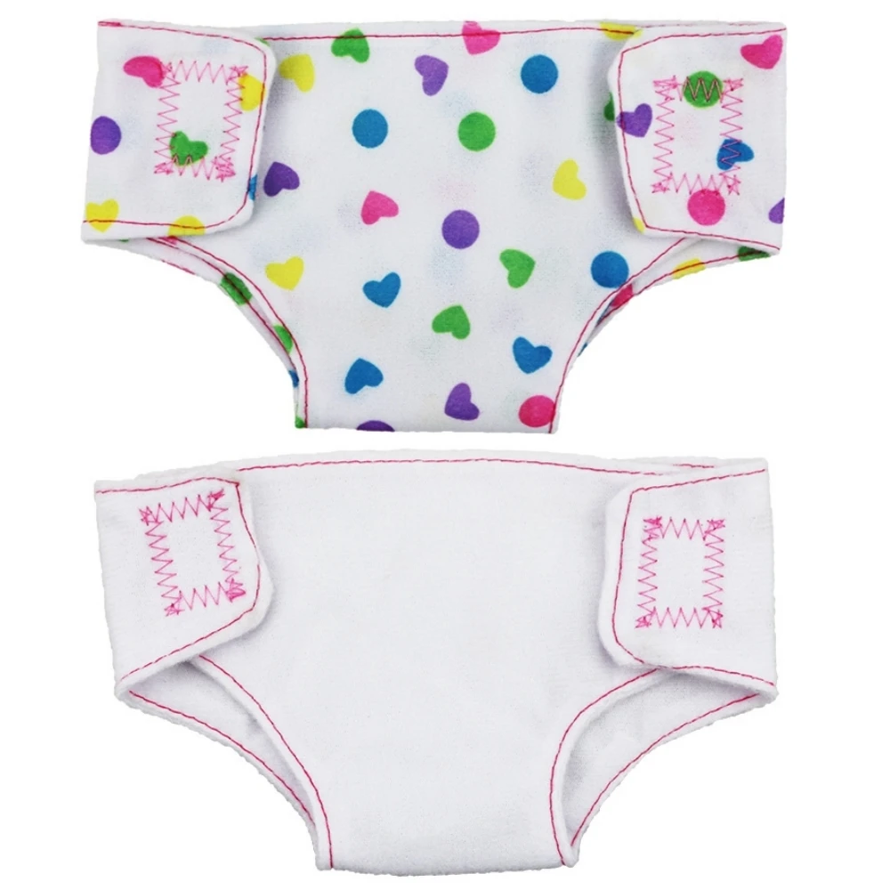 Cloth Doll Diapers Reusable Nappies for 14-18 Inch Dolls 23 Cloth Doll Diapers Reusable Nappies for 14 18 Inch Dolls 4