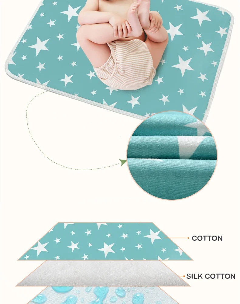 Doll Changing Mat 35x45 cm Padded Cotton Play Mat 22 Doll Changing Mat 35x45 cm Padded Cotton Play Mat 7