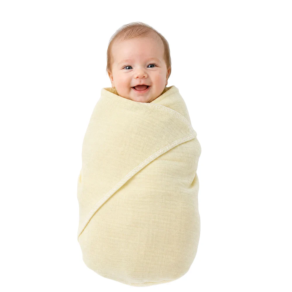 Doll Receiving Blanket 80x80 cm Plain Cotton Gauze Wrap 21 Doll Receiving Blanket 80x80 cm Plain Cotton Gauze Wrap 10