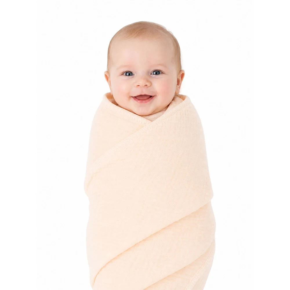 Doll Receiving Blanket 80x80 cm Plain Cotton Gauze Wrap 24 Doll Receiving Blanket 80x80 cm Plain Cotton Gauze Wrap 13