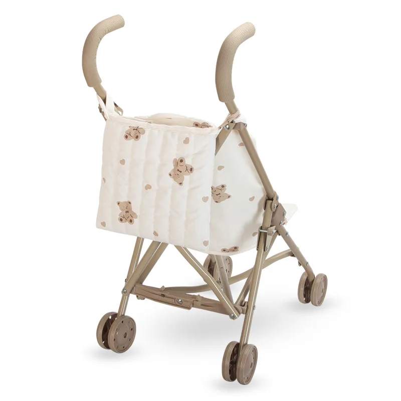 Doll Stroller Floral Folding Pram with Storage Basket 39 Doll Stroller Floral Folding Pram with Storage Basket 10